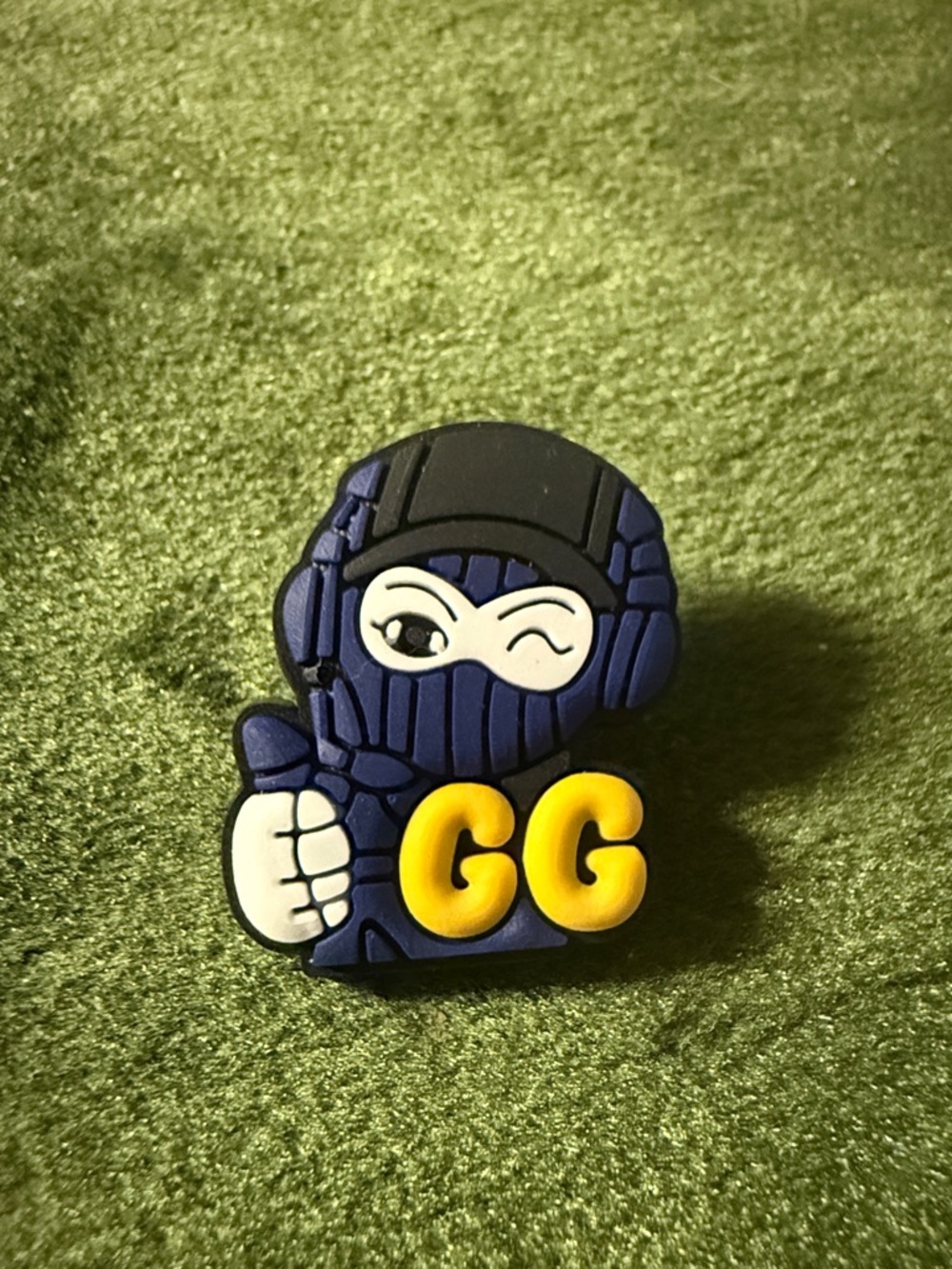 Fortnite themed GG Gamer Shoe Charm